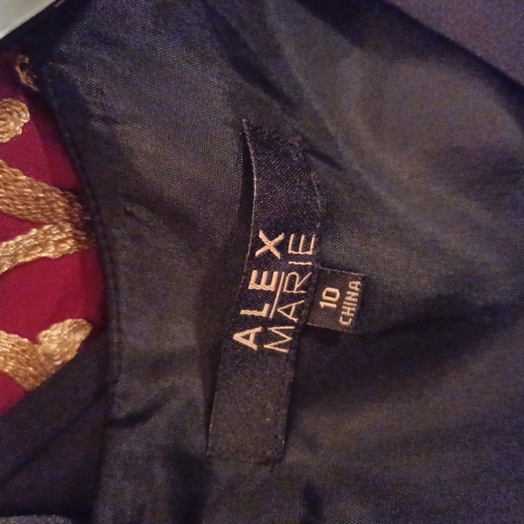 Alex Marie satin dress - Picture 4 of 5